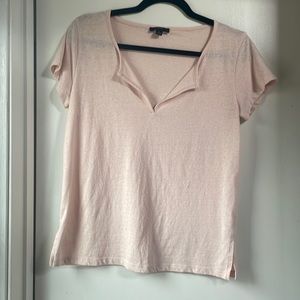 J.Crew Small pale pink t-shirt